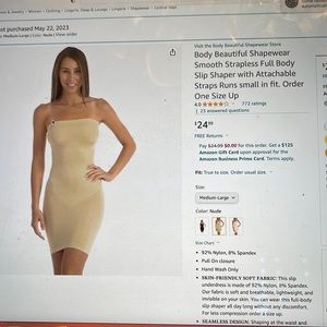 Brand new!  I ordered several and chose a different size.  This is M/L